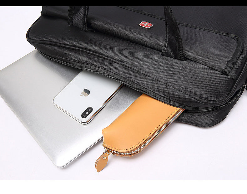 Split Leather Pencil Bag