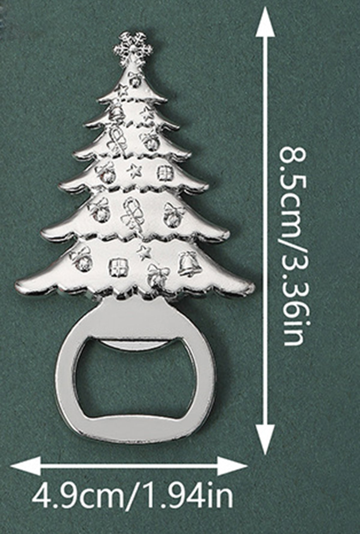 Christmas Trees Shape Metal Beer Bottle Opener