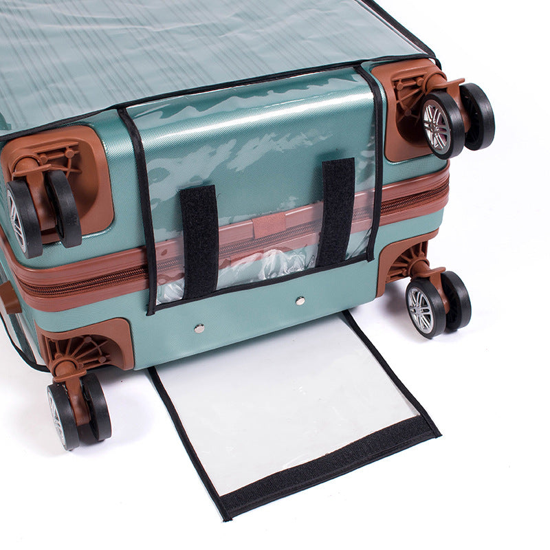 PVC Transparent Luggage Protective Cover
