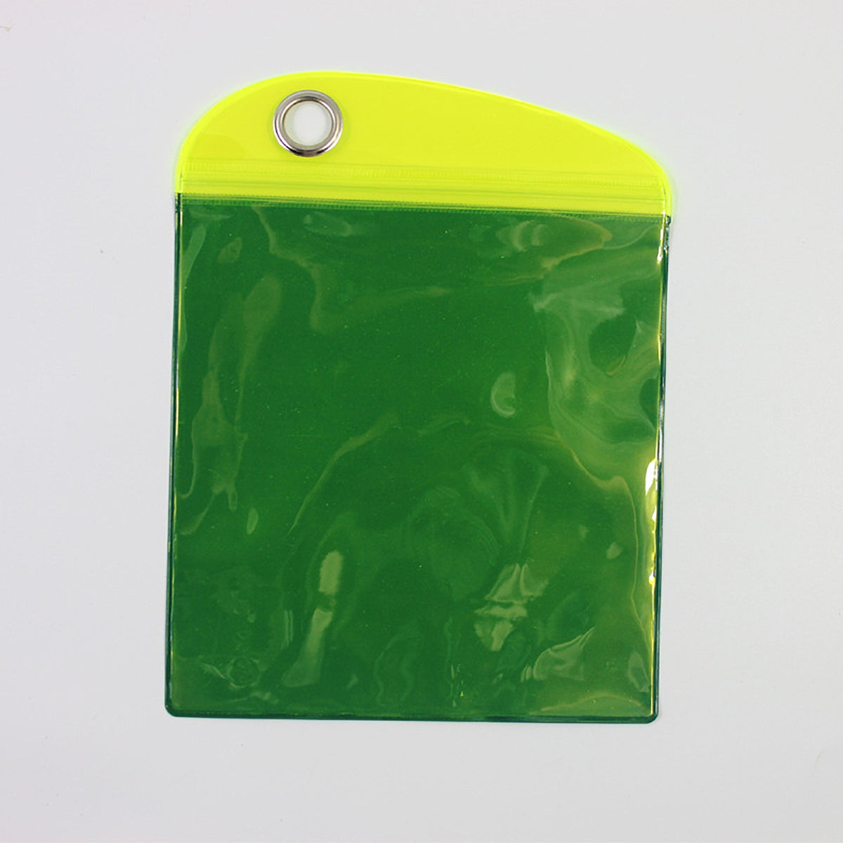 PVC Fluorescent Beach Waterproof Sealed Bag 6 x 7"