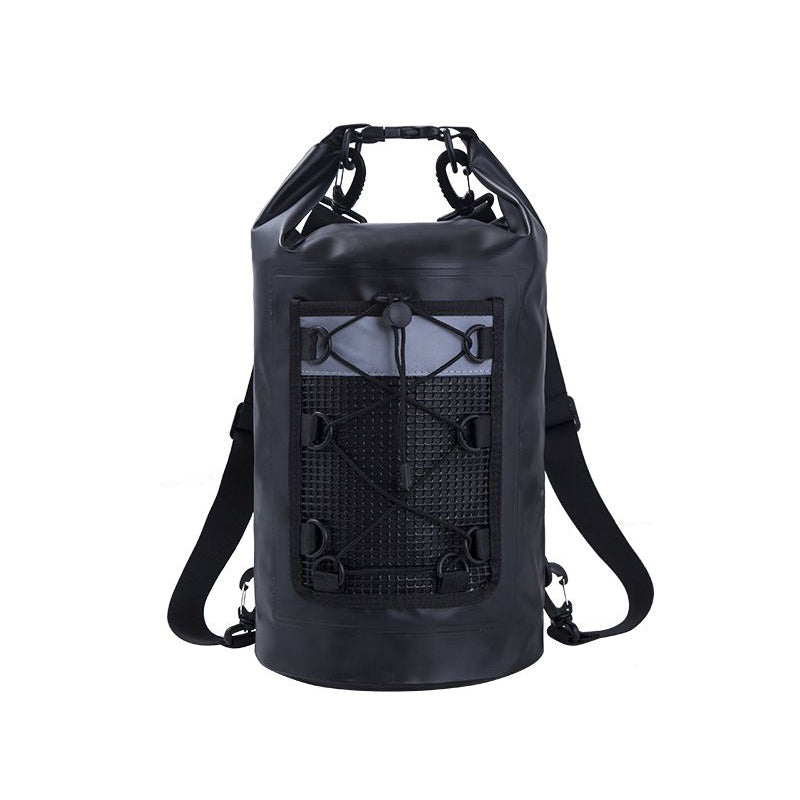 Black Blank Front View