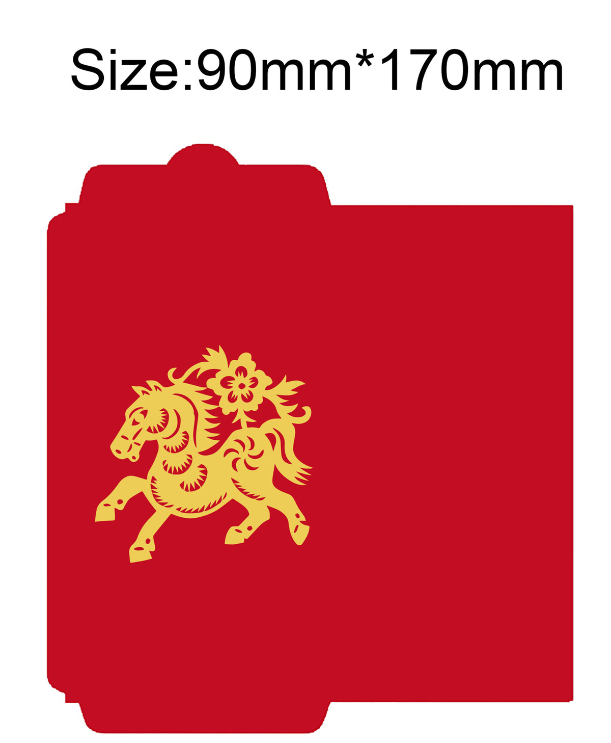 Customized Horse Year Chinese New Year Red Envelope #8