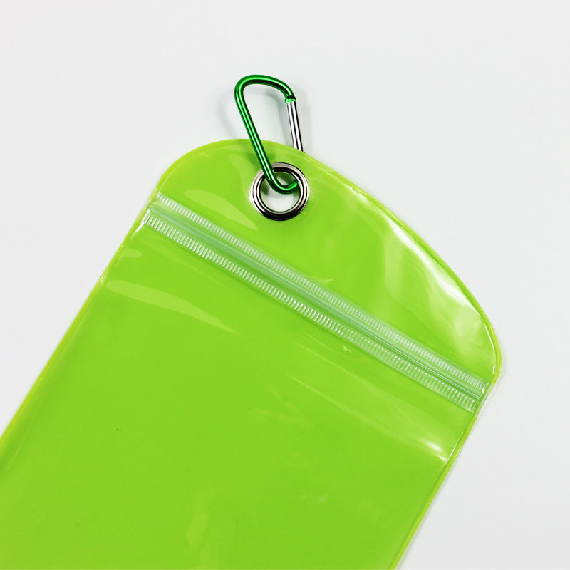 TPU Waterproof Packaging Bag W/ Carabiner & Ziplock