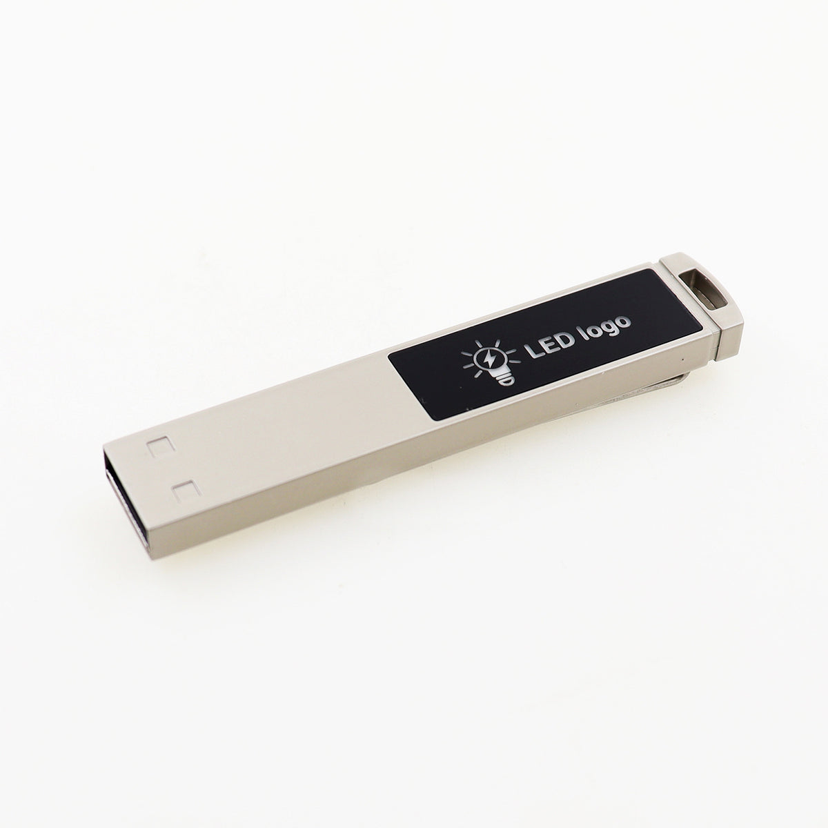 8G USB 3.0 Flash Drive USB Stick With LED Light Up Logo With Tin Box Package