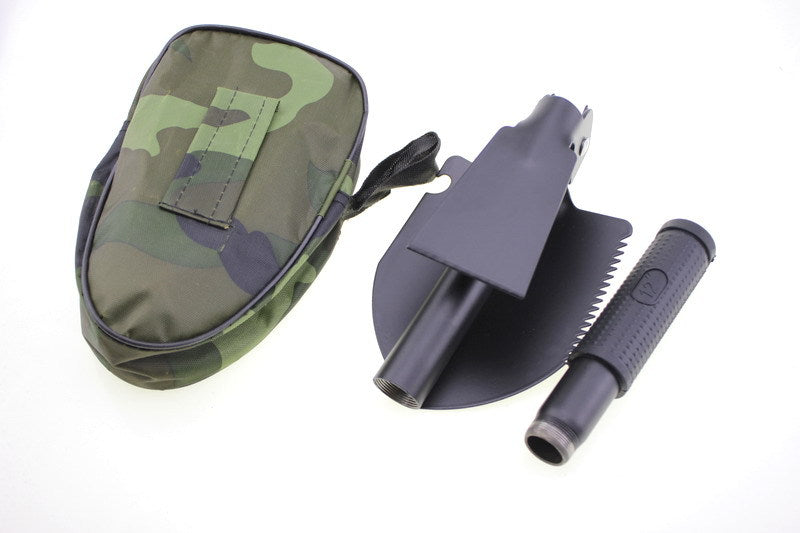 Folding Engineer Shovel Small Folding Shovel Bottle Opener Shovel W/ Packing Bag