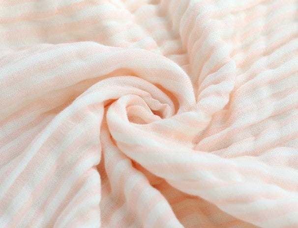 Soft 6-Layer Wash Cloths Muslin Towel Baby Bath Towel Burp Cloths Baby Toddler Blanket 43"x 43"