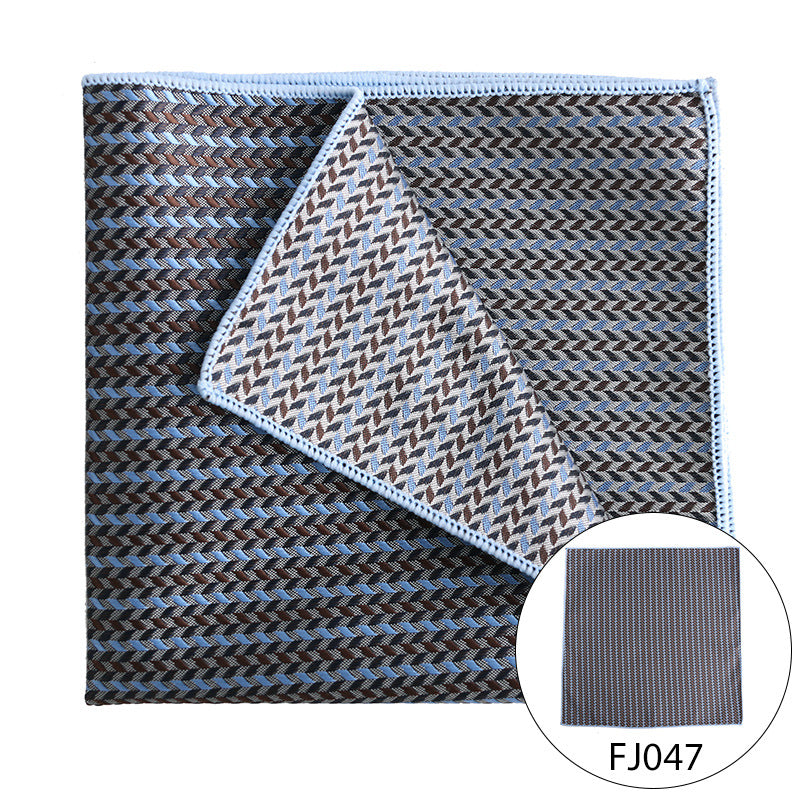 13x13" Pocket Squares for Men Mens Handkerchiefs for Wedding Business Banquet Suit Accessories