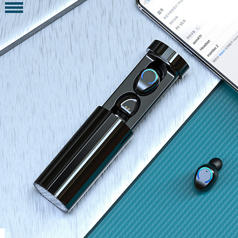 Mini Portable Column TWS 5.0 Binaural Wireless Earbuds