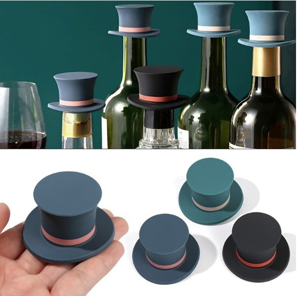 Silicone Magic Hat Wine Stoppers