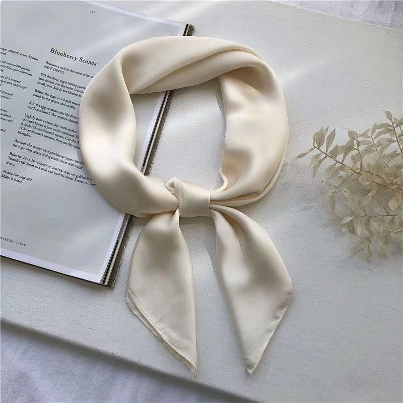 28" x 28" Off-White Scarf Neck Scarves Kerchief Neckerchief Handbags Wrap Scarf #65