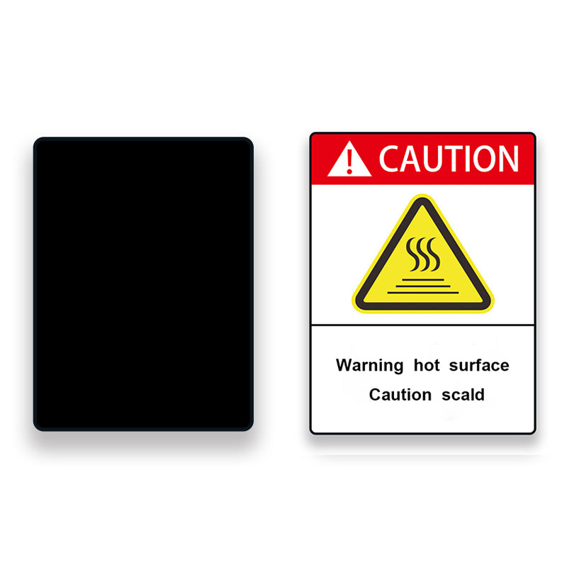 Rectangle Shape Heat Sensitive Sticker/Color Change Sticker/Temperature Sensing Sticker