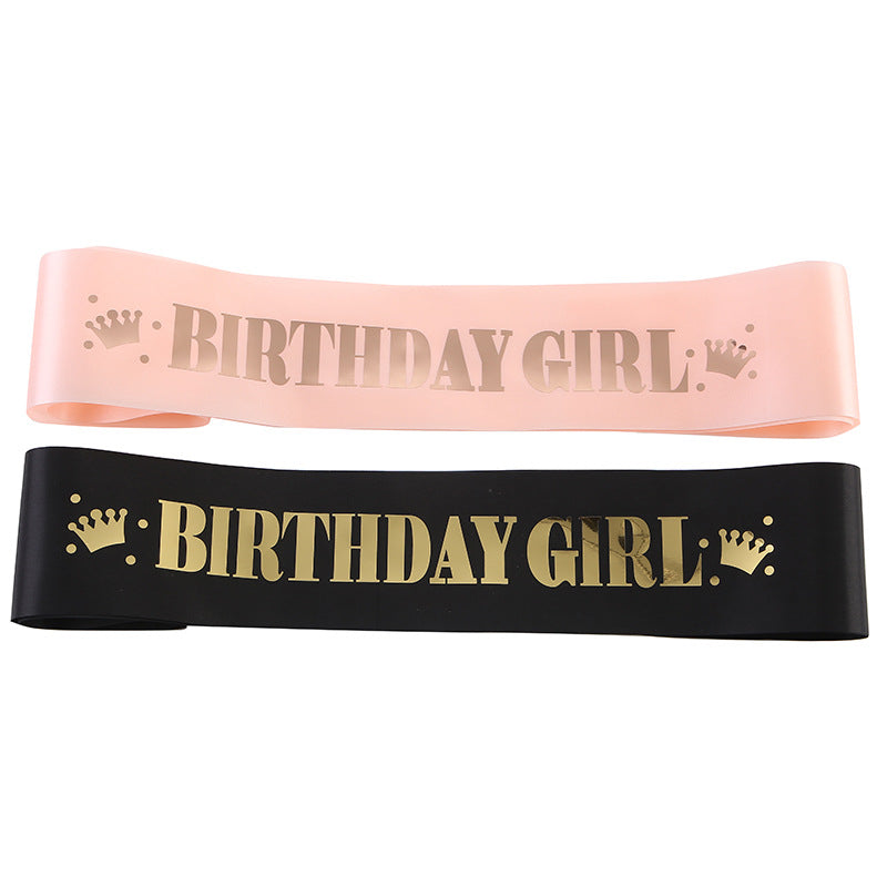 Satin Sash For Pageants, Birthdays, Graduation, Hen Party, Homecoming, Custom