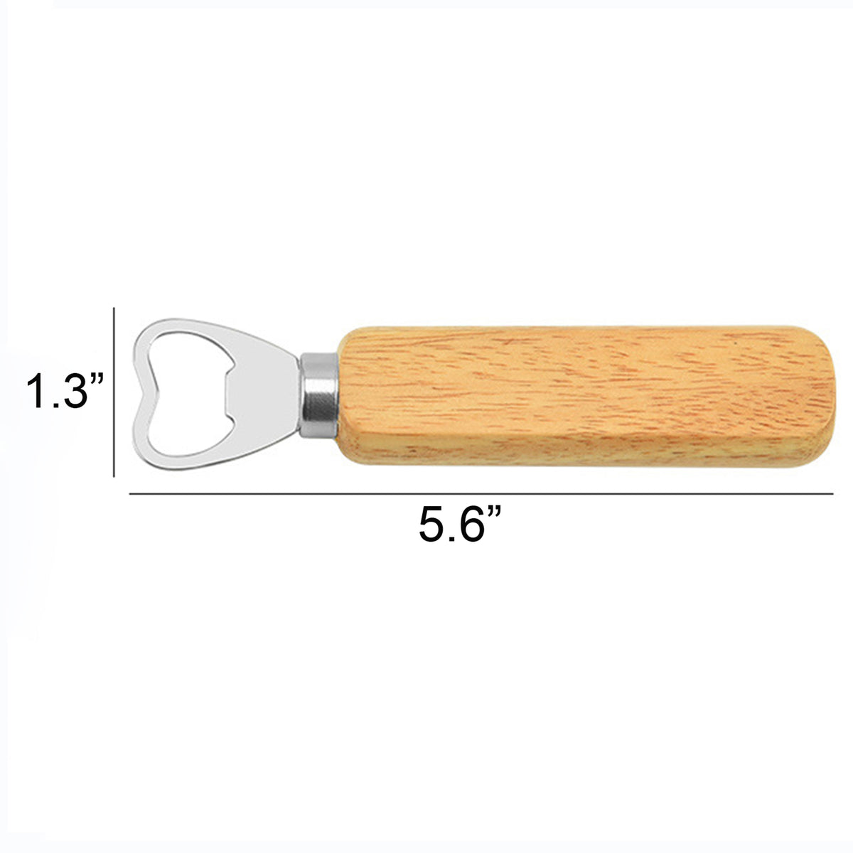 Wooden Handle Stainless Steel Wine Opener