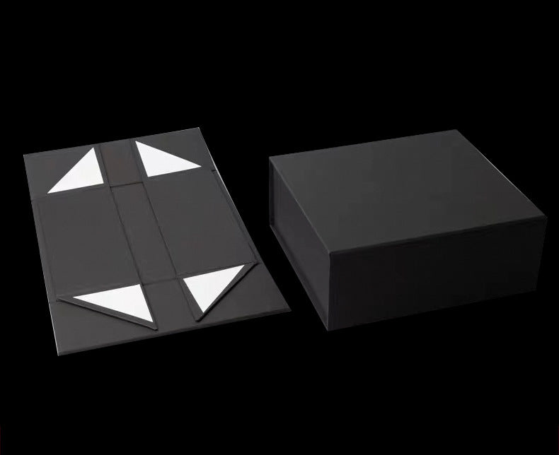 13.8'' x 9.06' Folding Gift Box/One-piece Gift Box/Magnetic Clamshell Packing Box