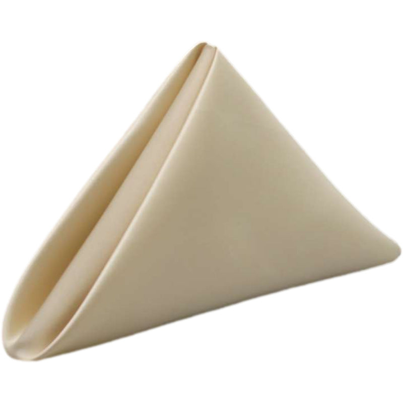 Table Napkins 19.7 x 19.7" Washable Polyester Soft Table Napkins for Wedding Party