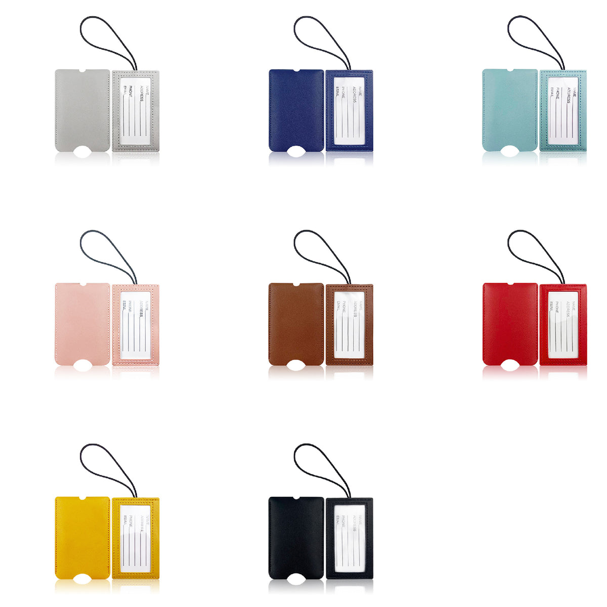 Elastic Strap Luggage Tag for Travel Business Trip Tour