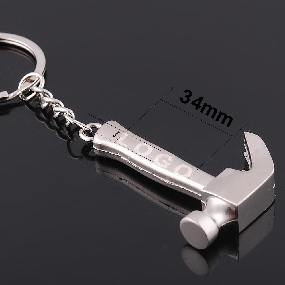 Hammer Shaped Key Chain