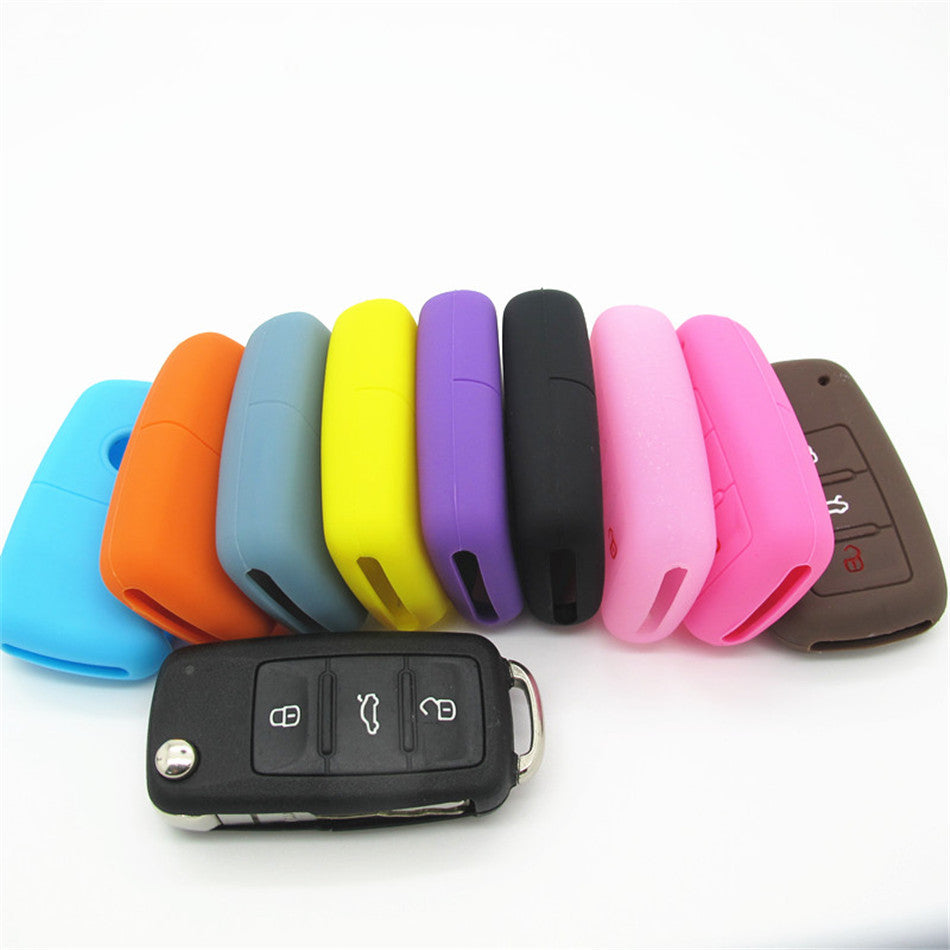 Silicone Key Chain For Car Key