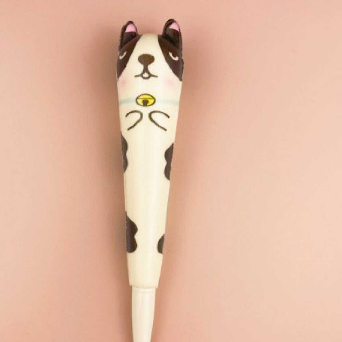 Cartoon Cat Stress Reliever Pen 2" 1 Squeeze Toy Pen PU Foam Gel Ink Pen