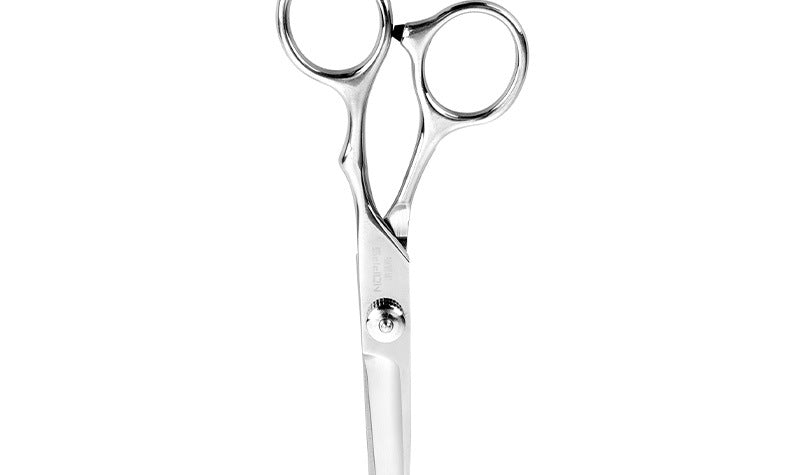 6'' Stainless Steel Flat Scissors Thinning Hair Hairdressing Cutting Bangs Professional Hair Scissor