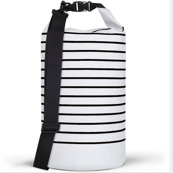 White/Black Blank Front View
