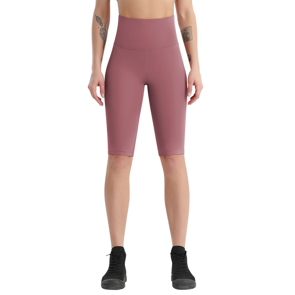Women's Fitness High Waist Yoga Shorts Sports Tights Short Pants