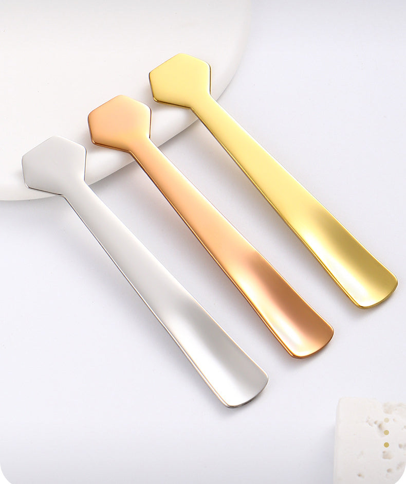 Stainless Steel Cosmetic Skincare Spatula Facial Tool