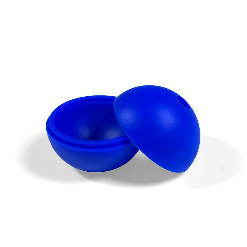 Single Round Shaped Ice Cube Molds Silicone Ice Ball Mold (Medium)