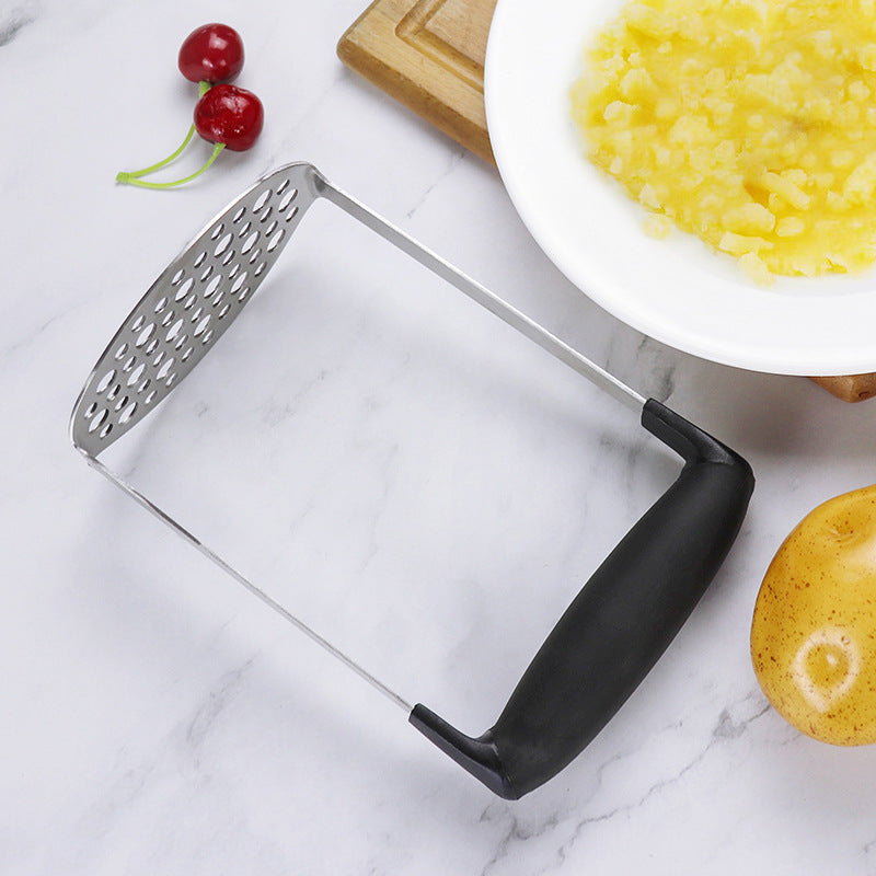 Heavy Duty Potato Masher, Potato Masher Kitchen Tool Stainless Steel Vegetable Masher