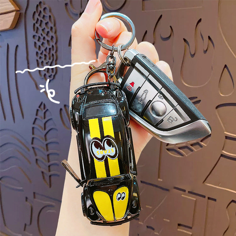Vintage Classic Car Model Keychain Car Shaped Keychain