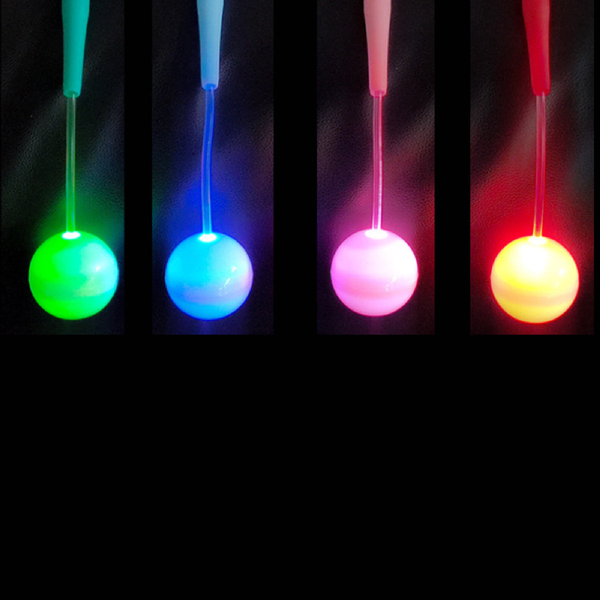 Glowing Cordless Jump Rope LED Light Jump Rope Skipping Rope for Night