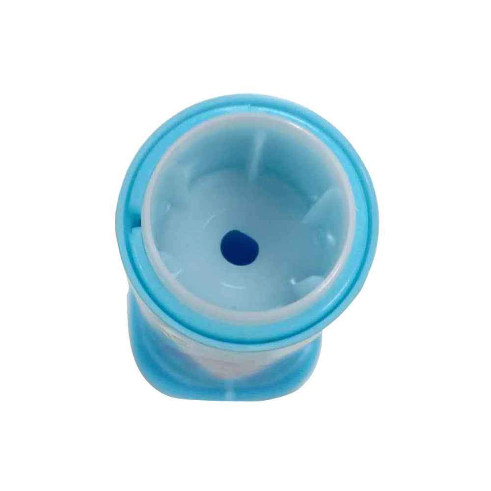 Blue Blank Packaging View