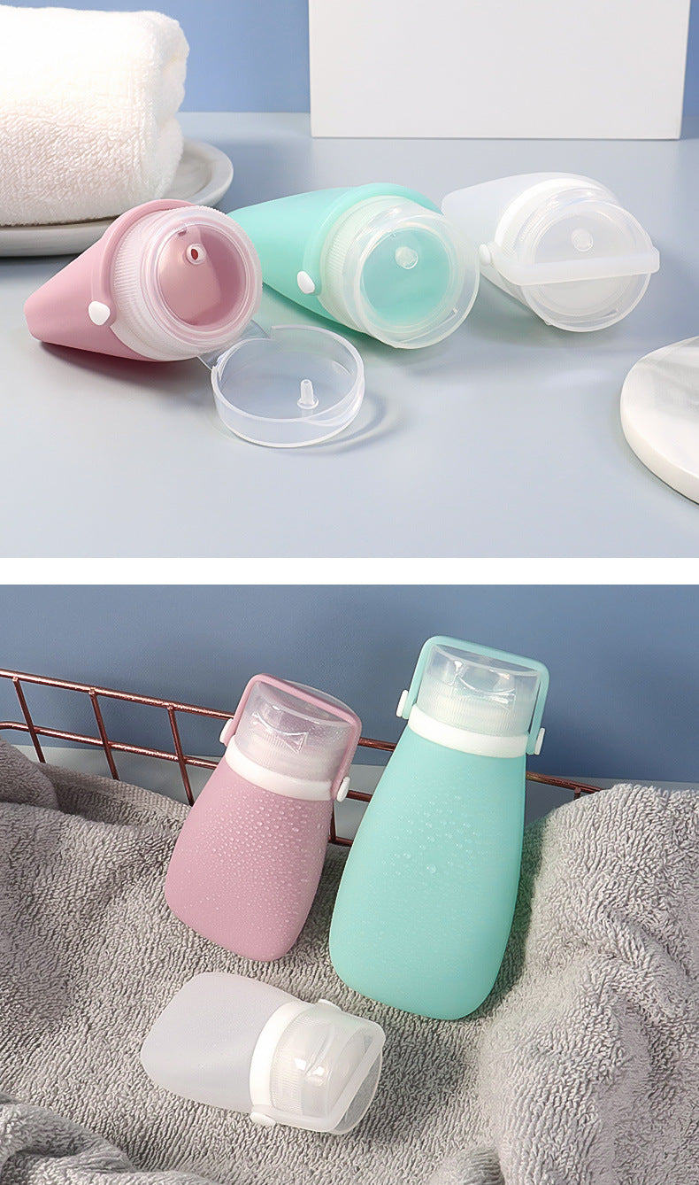 Silicone Travel Bottles for Toiletries, TSA-Approved Leak-Proof Refillable Containers ( 1.28OZ )