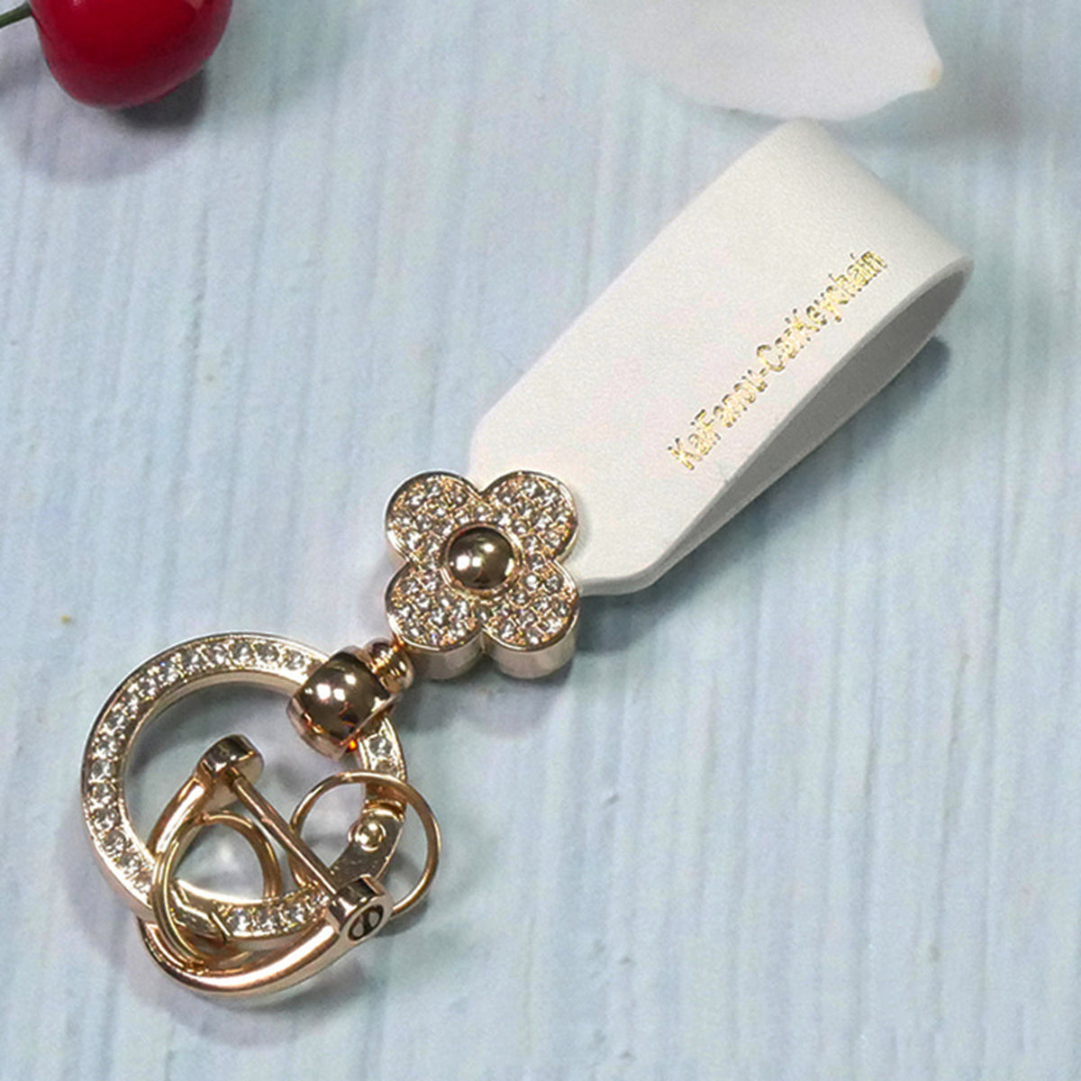 Car KeyChain Accessories With Bling Rhinestones
