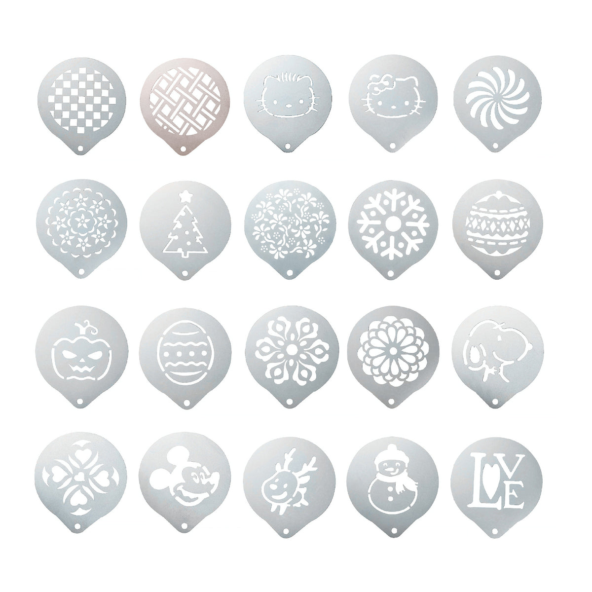 Choose 20 patterns