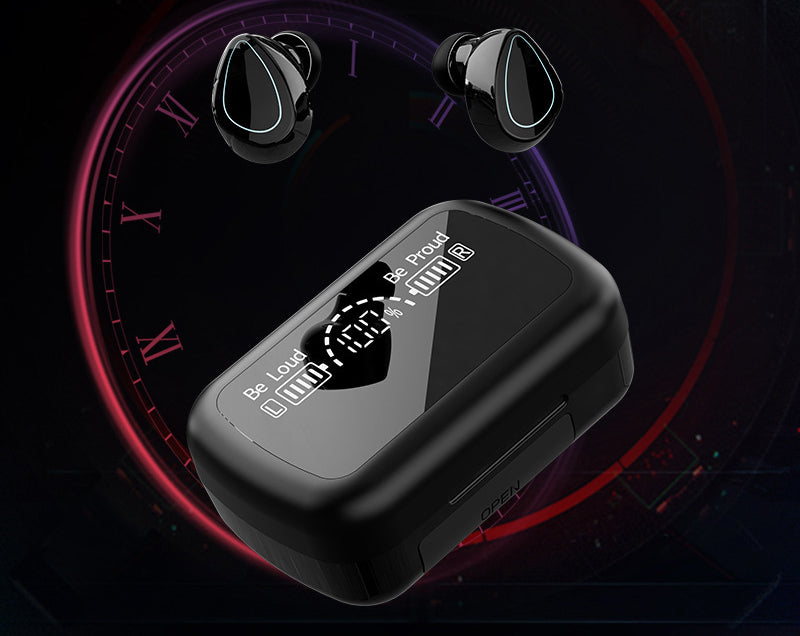TWS Earbuds W/1200 mAh Power Bank