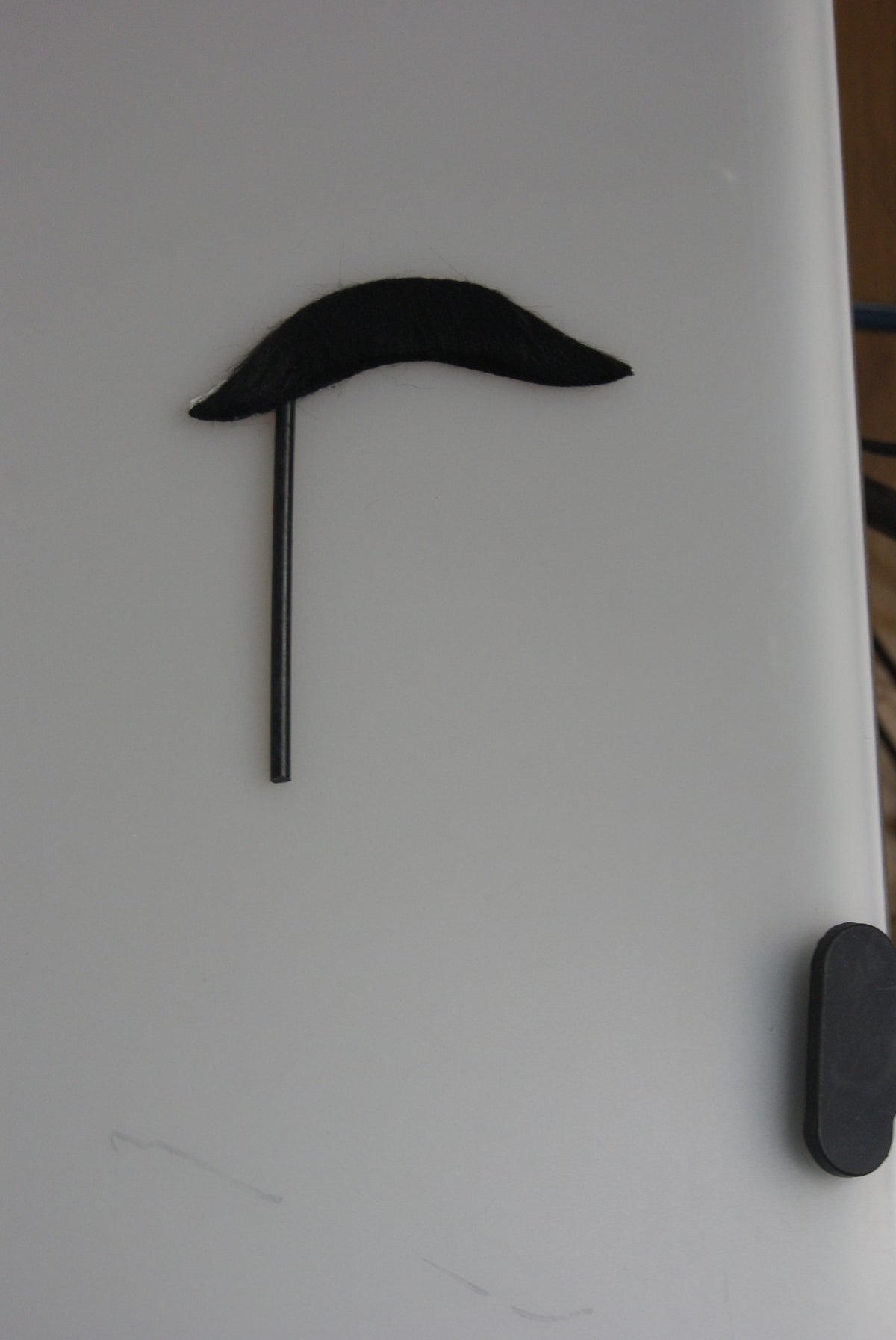 Faux Mustache w/Stick