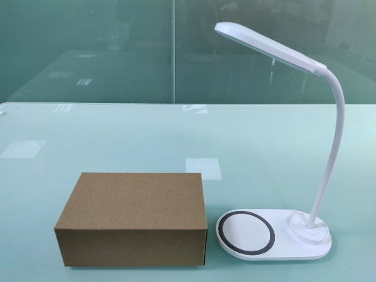 Multi-Functional 3-level Brightness Touch Control Flexible LED Desk Lamp W/Wireless Charger