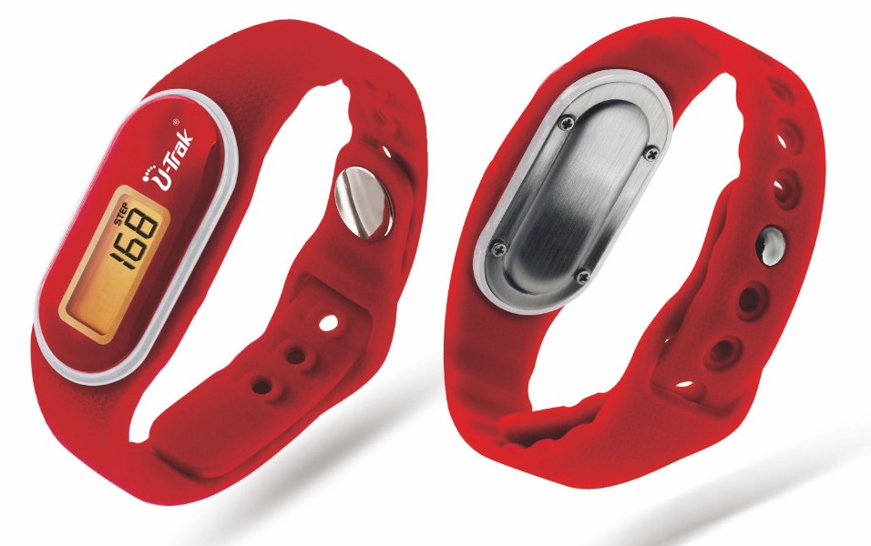 Tap Read Waterproof Fitness Tracker Pedometer Bracelet