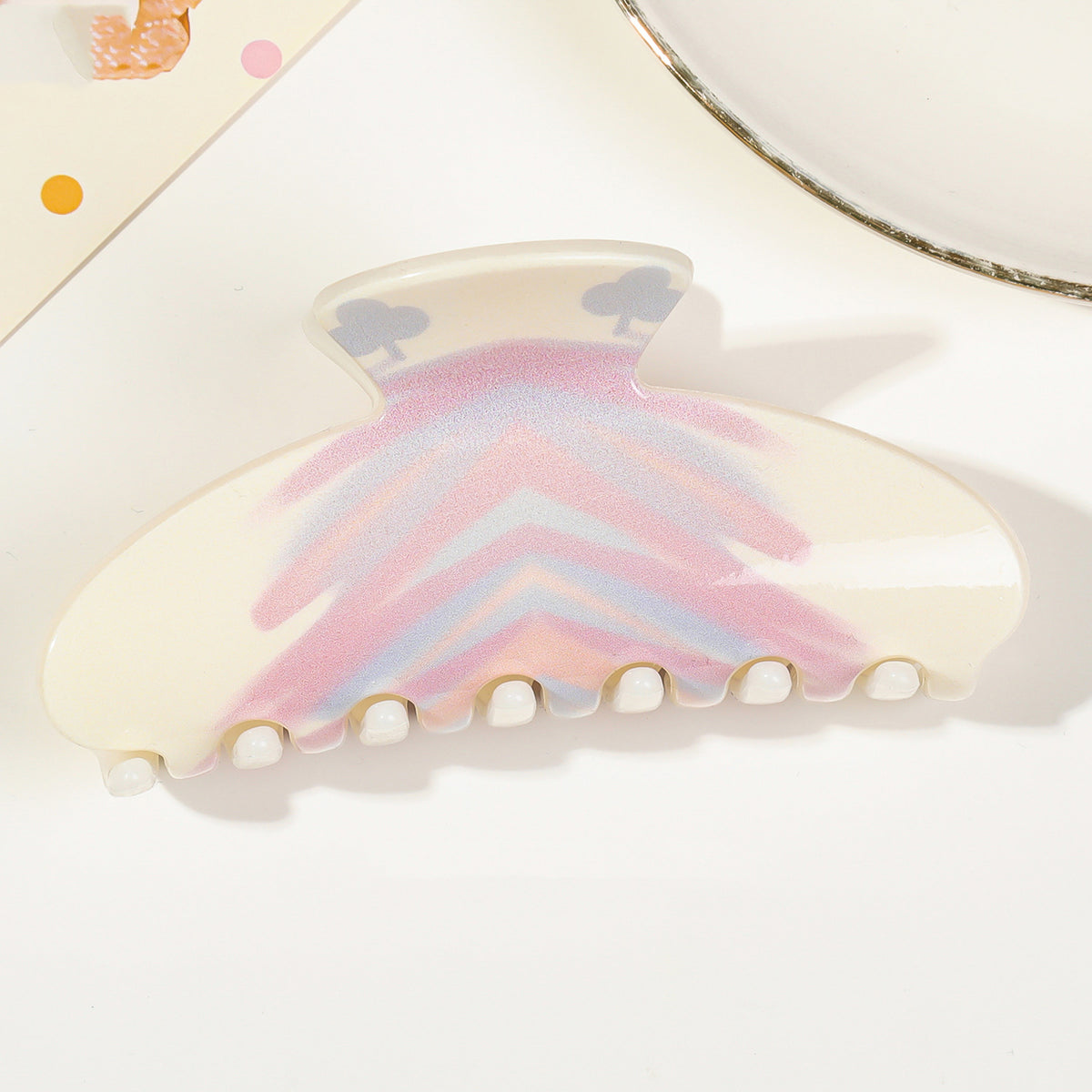 Full Color Printing Hair Claw Clips