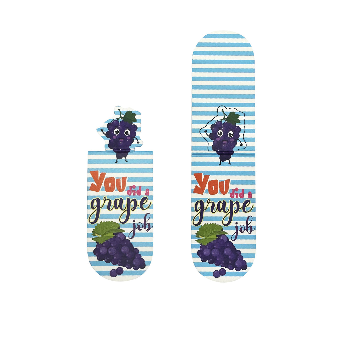 Grapes Bookmark Custom Magnetic Bookmark Book Clip for Reader, Book Lovers Custom Shape Bookmark