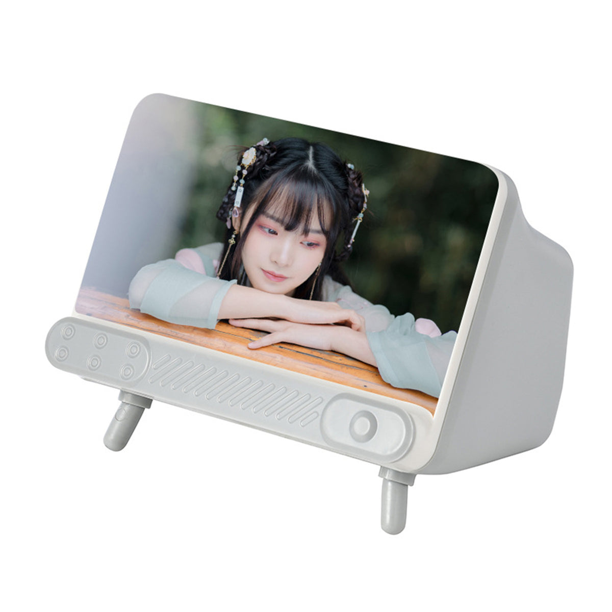 Tissue Box Holder with Phone Mount, Smart Phone Holder, Tissue Box Cover