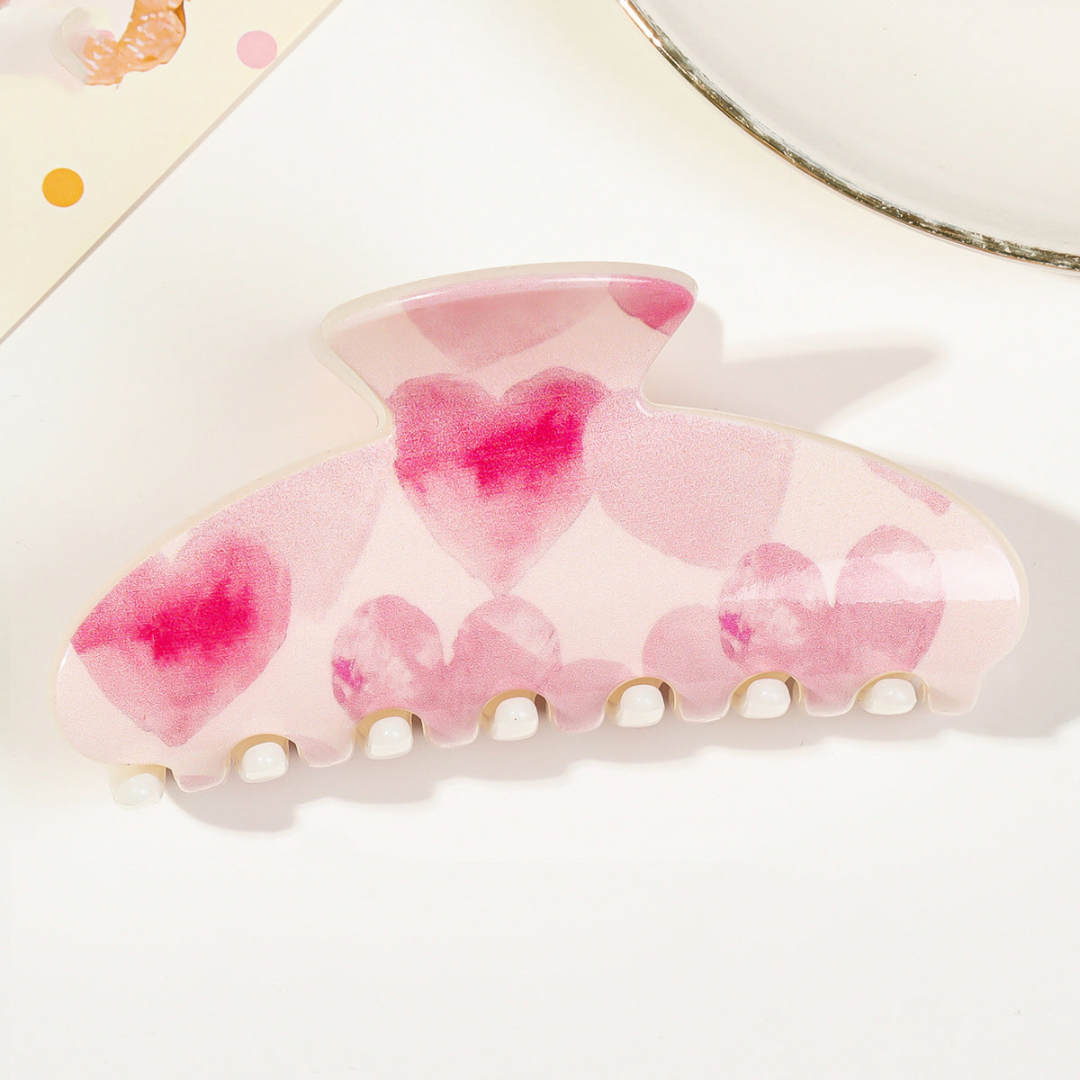 UV Full Color Printing Hair Claw Clips