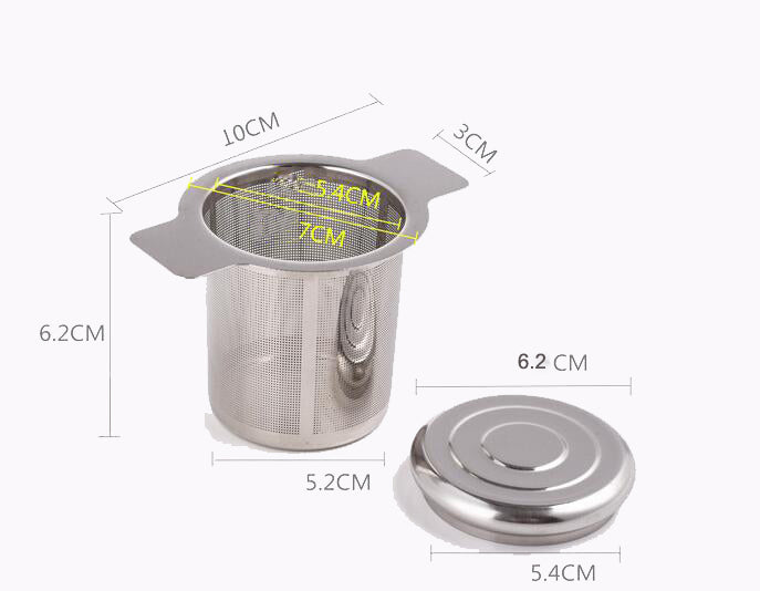 Double Handles Stainless Steel Tea Infuser