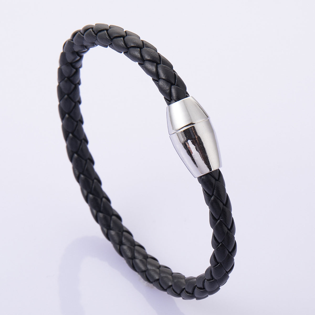 Fashion Leather Woven Wristband