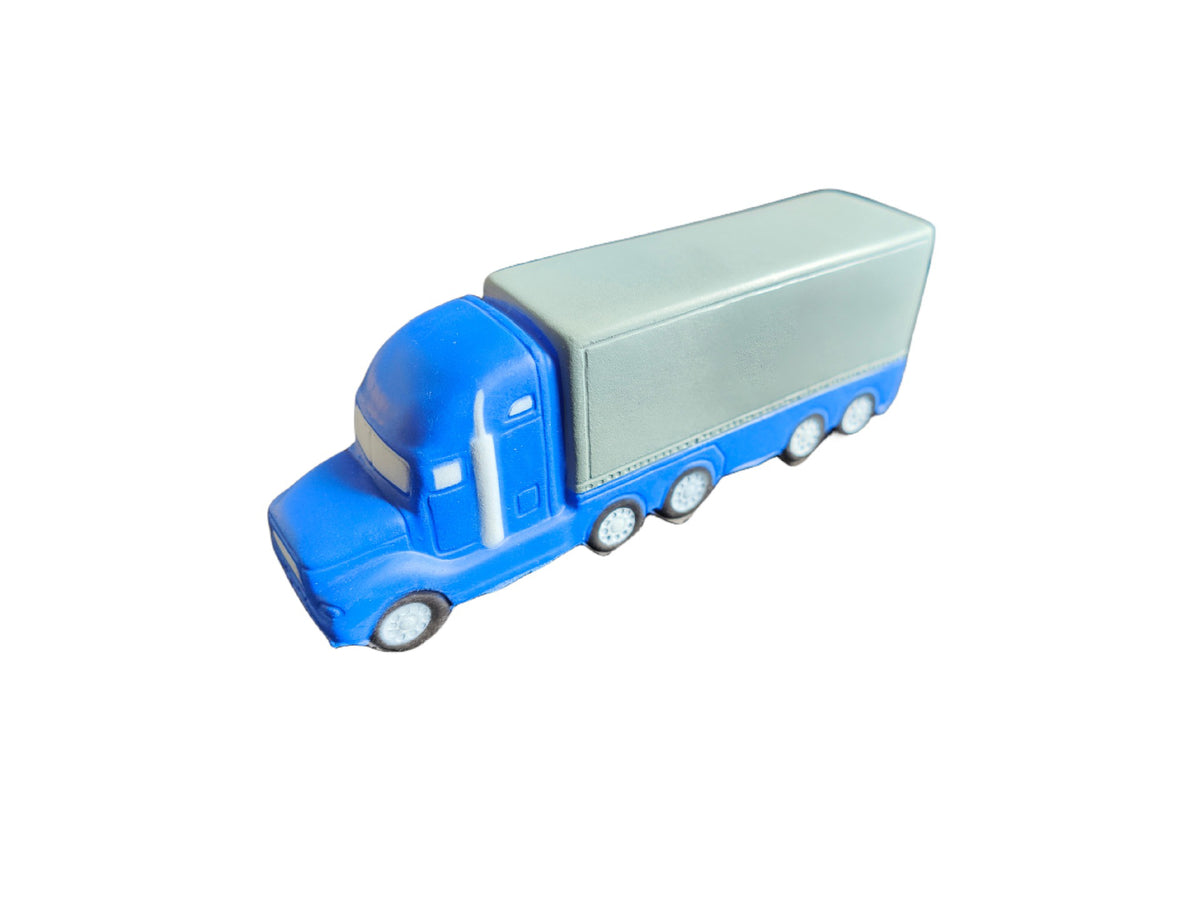 Semi-Trailer Truck Stress Reliever PU Foam Toy Truck Model Decoration Pressure Relief Grip Ball