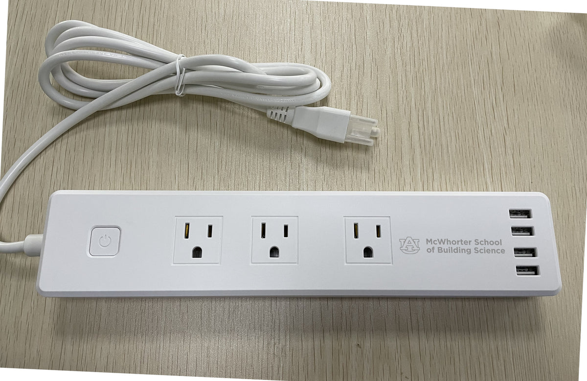 3 Outlet Power Strip In 1.8 Meters Wired Long With 4 USB Port