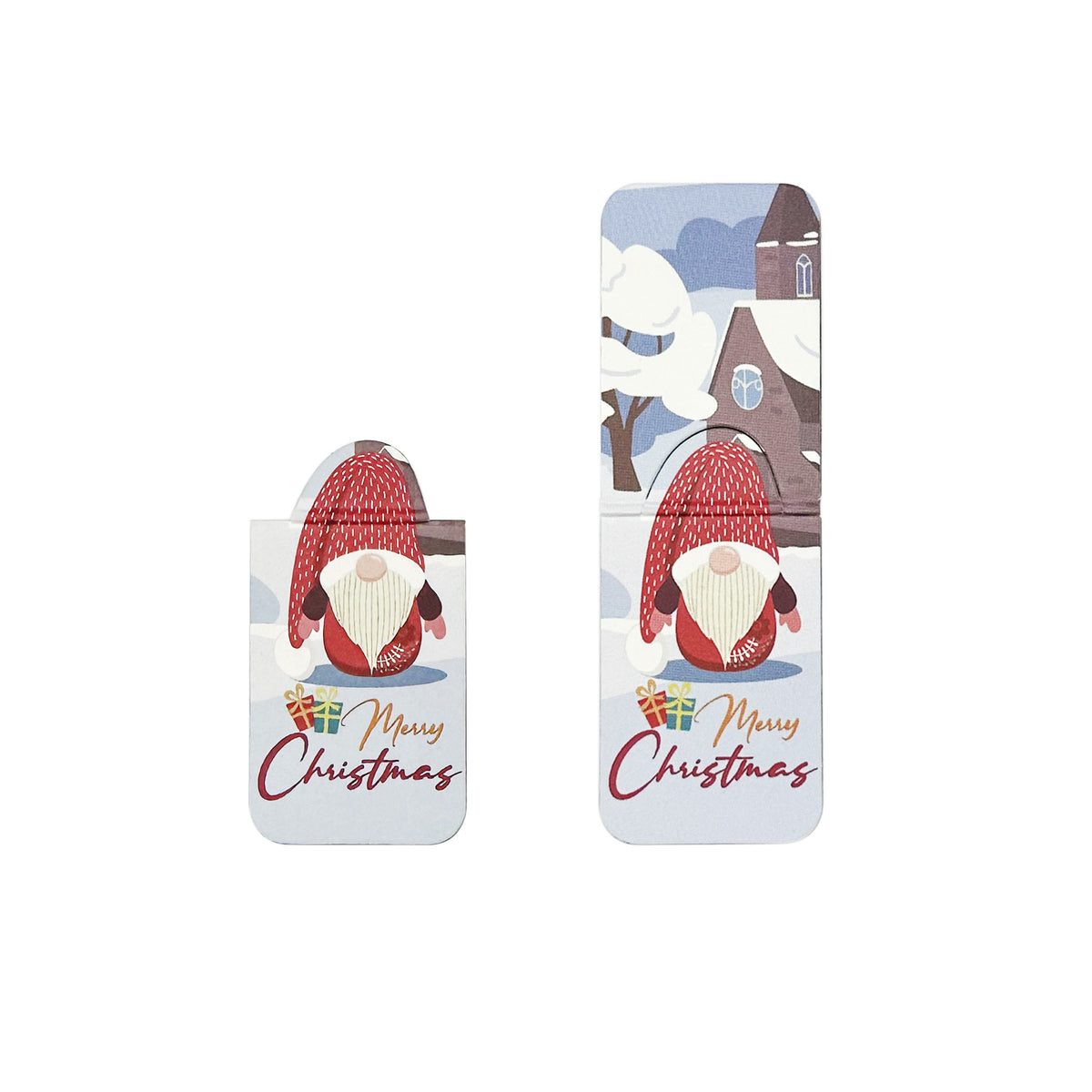 Christmas Gift Magnetic Bookmark Book Marker Clip Custom Top Bookmark Santa Claus