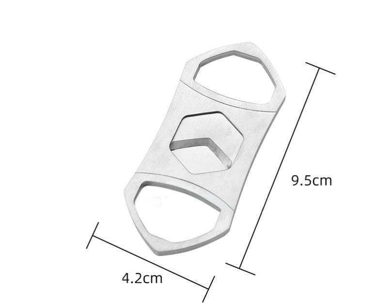 Stainless Steel Diamond Shaped Cigar Cutter
