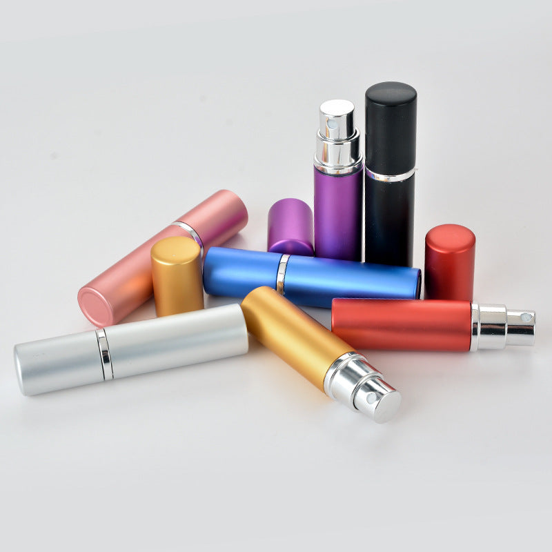 5ml Portable Mini Refillable Perfume Atomizer Perfume Spray Bottle Scent Pump Case